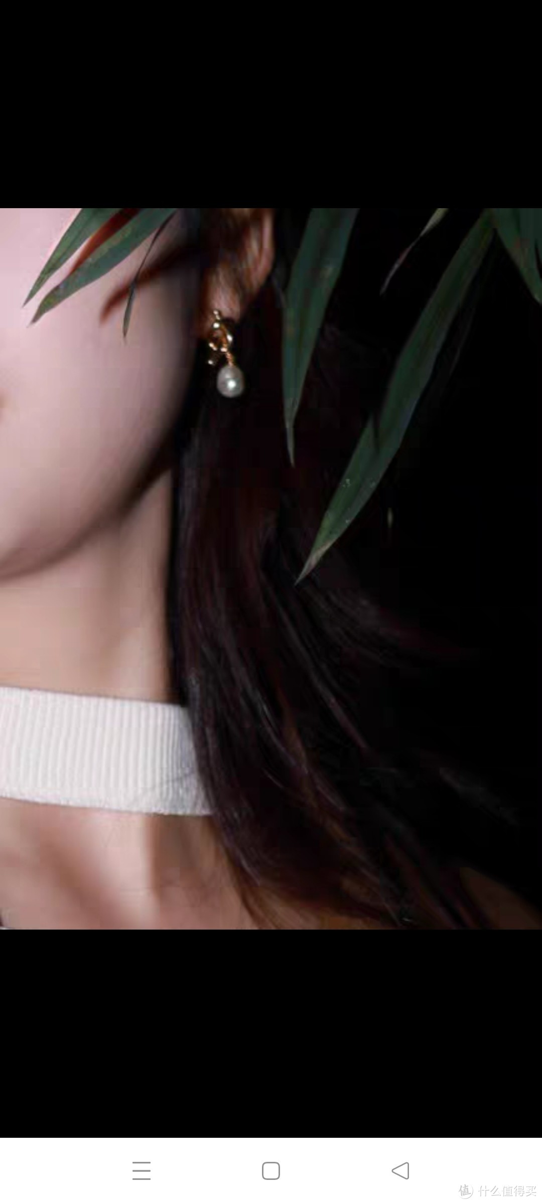 G/S 法国女孩 vintage复古气质天然珍珠镀金打结耳钉法式优雅耳环