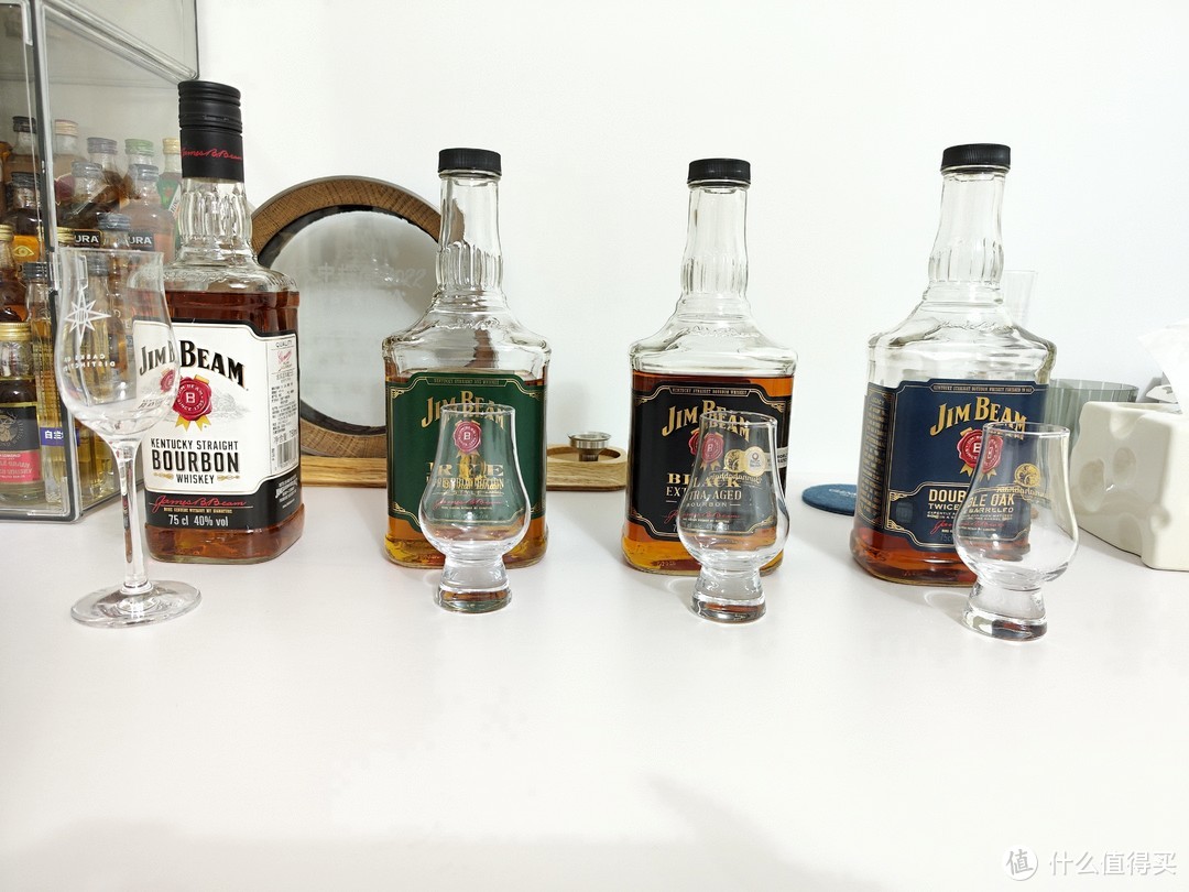 金宾波本威士忌四款基础款横向对比