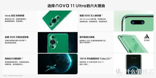 4499元！华为Nova11 Ultra发布：双向北斗消息+前置60MP双摄