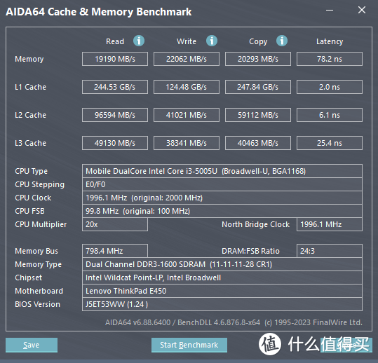 5代低电压处理器性能够用吗？联想ThinkPad E450笔记本电脑更换了内存、SSD后彻底解决原机械盘卡顿问题