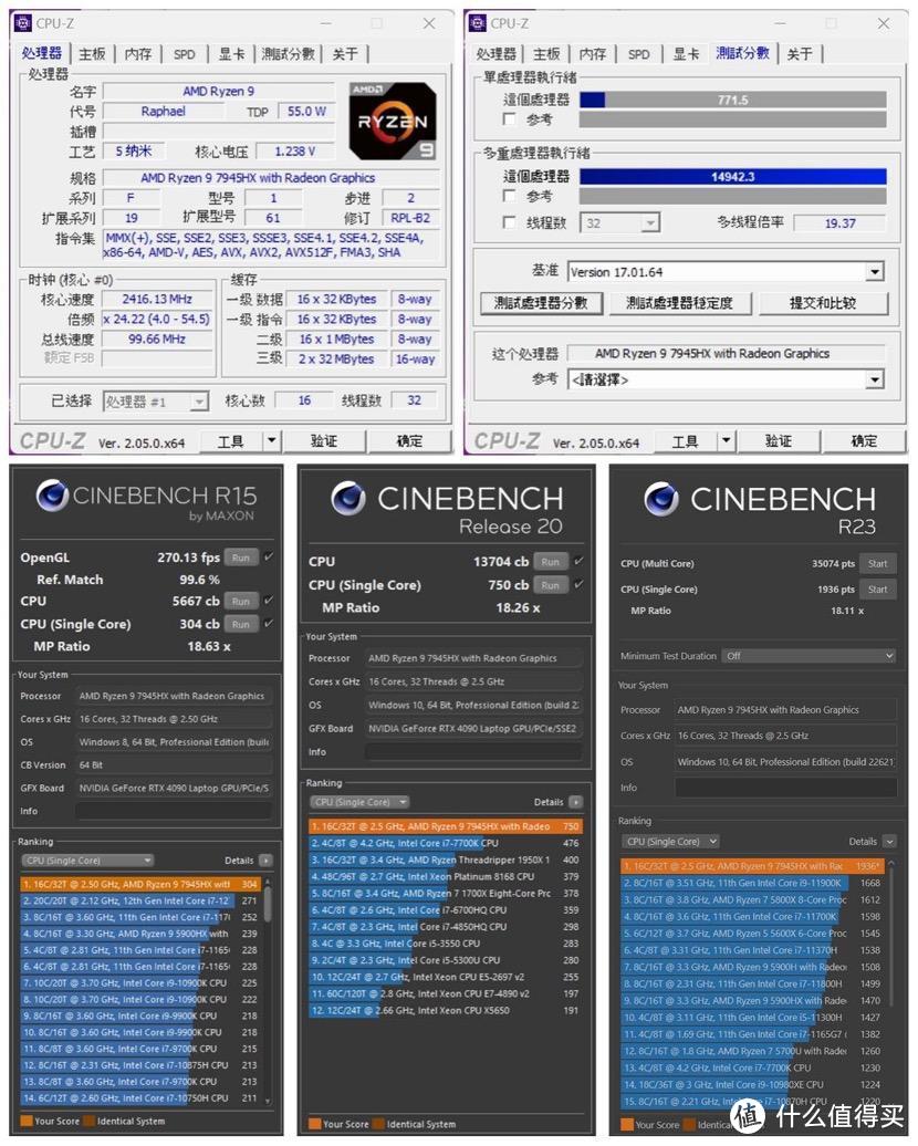 锐龙 9 7945HX + RTX 4090 究极性能怪兽，ROG 魔霸 7 Plus 超能版测评体验