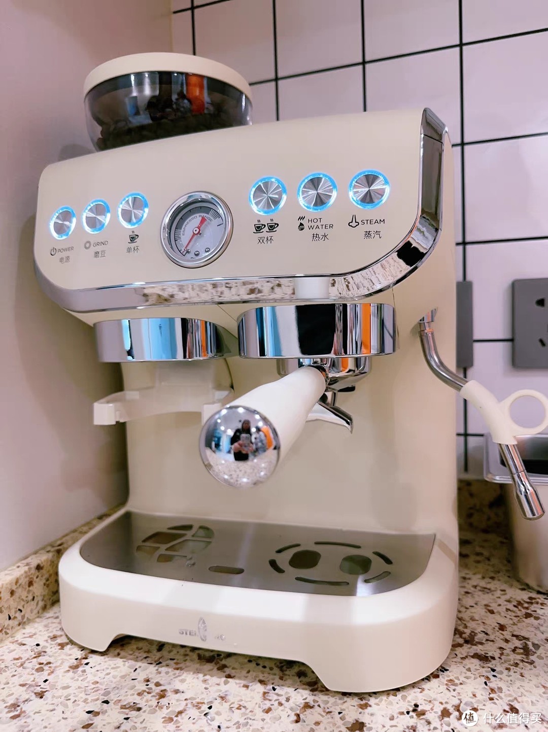 雪特朗517ED：贴心的双系统，研磨一体咖啡机