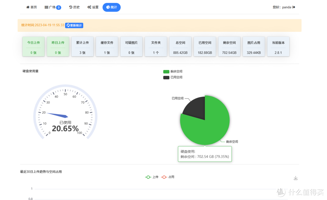 支持浏览器插件，NAS下搭建一个名叫“简单图床”的图床