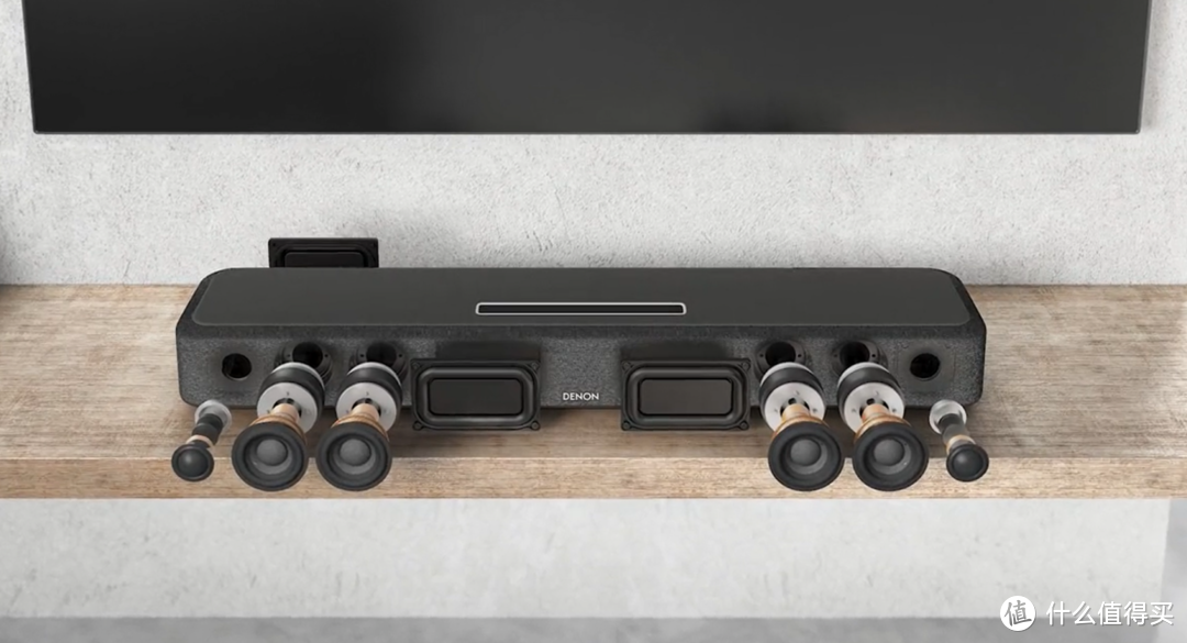 Denon Home 550 Soundbar回音壁：精致小巧，功能强大，全屋音质大升级 