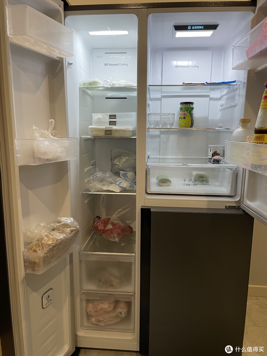 容声502升T型冰箱使用一年后复评，一文告诉你容声T型冰箱香在哪里！