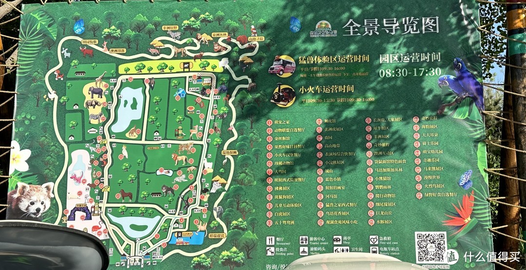 北京野生动物园路线图片