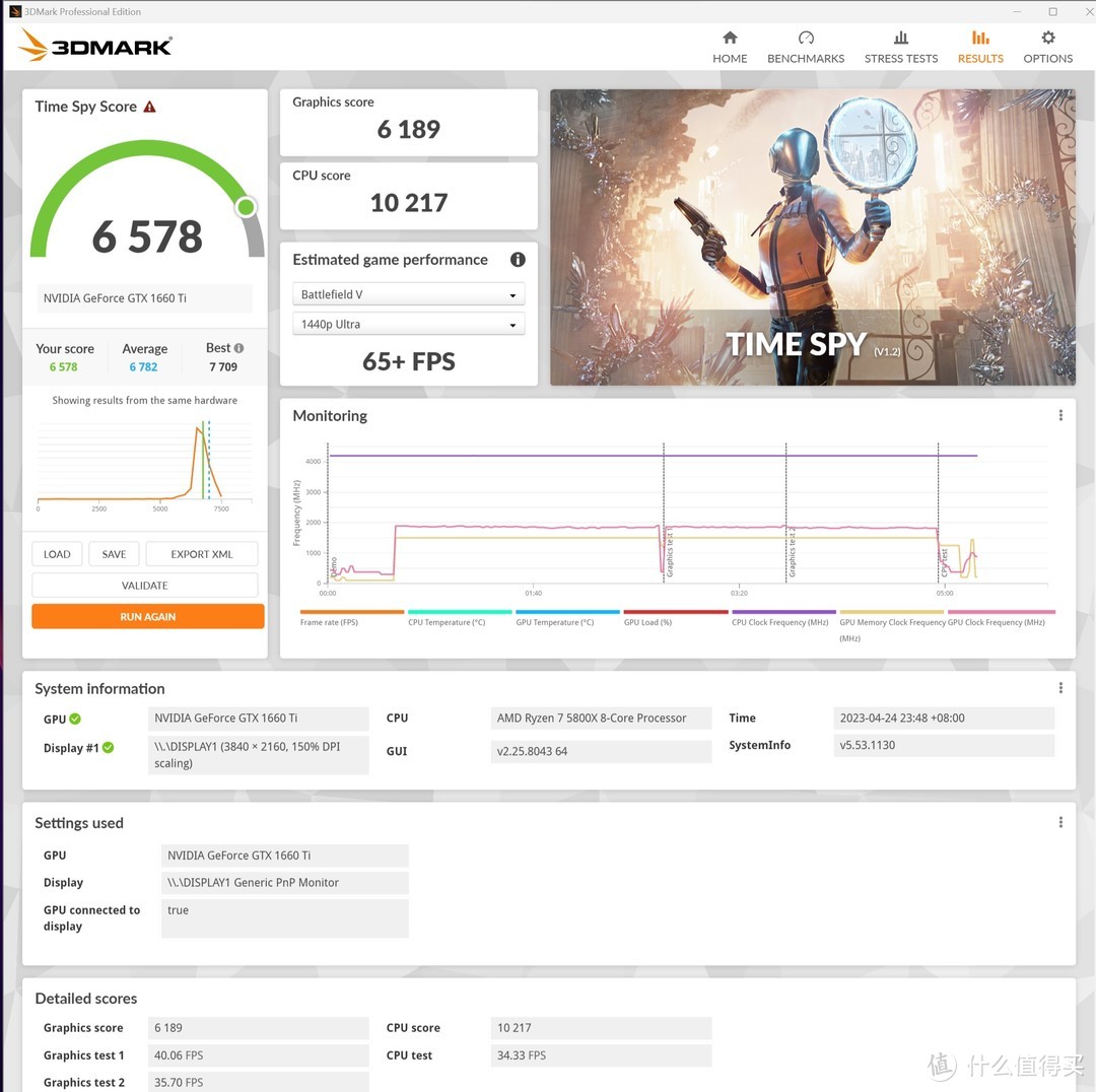 勇入矿卡卡诺基1660ti，4k玩Warframe也还可