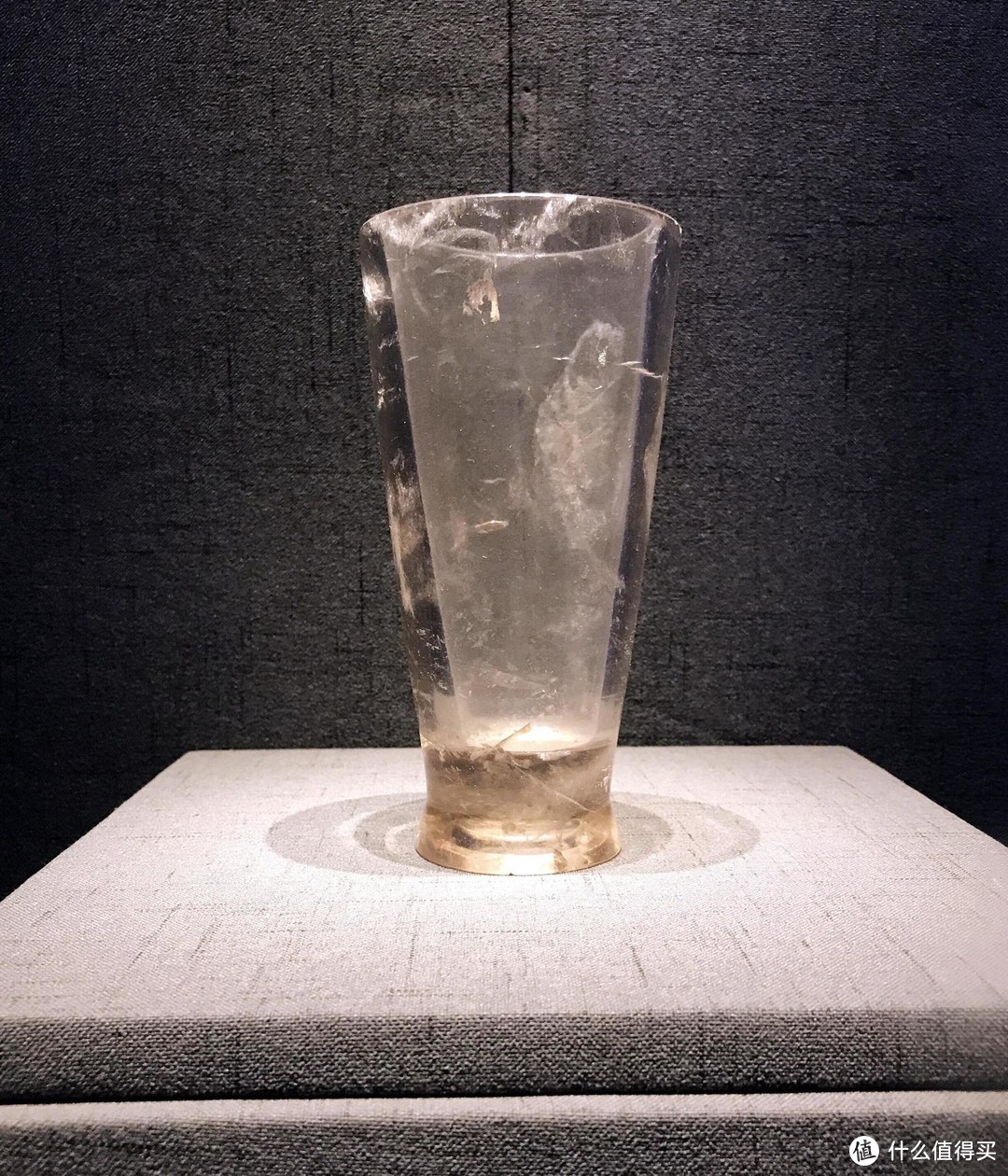 杭州博物馆战国水晶杯