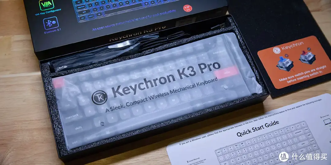绝对轻薄 足够便携 因工作拿下Keychron K3 Pro双模机械键盘