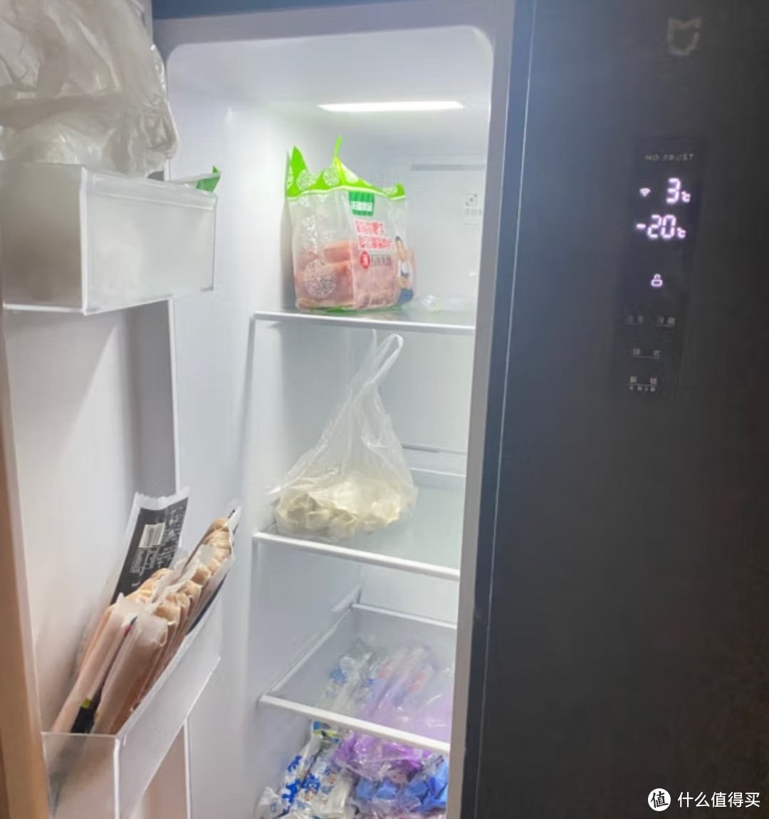 今日推荐，米家610L对开门大容量双开门冰箱