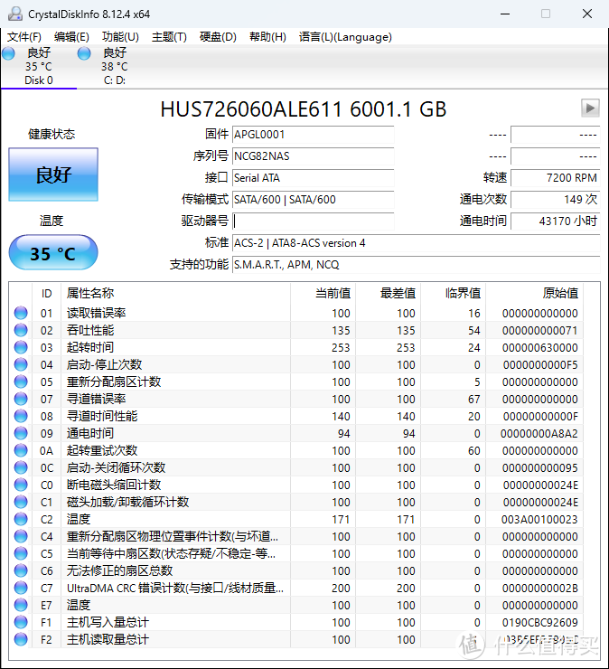 大毛子的硬盘修复软件Victoria，帮我的HGST找回了青春