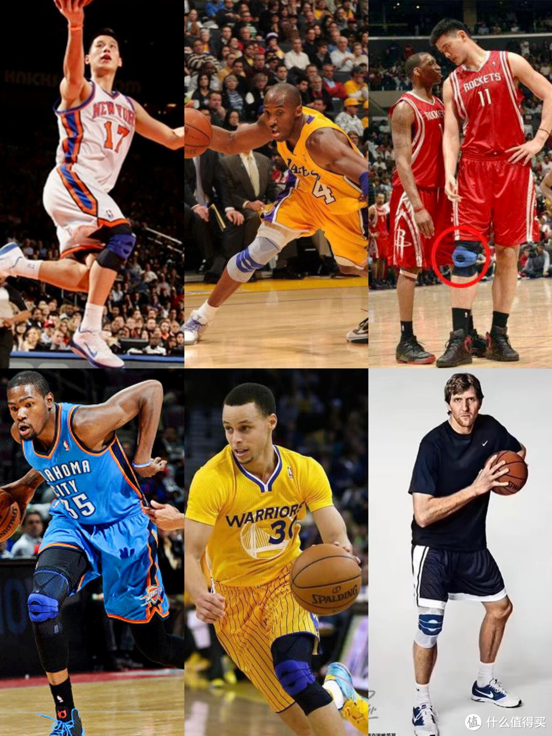 众多NBA球星选择佩戴保而防护膝