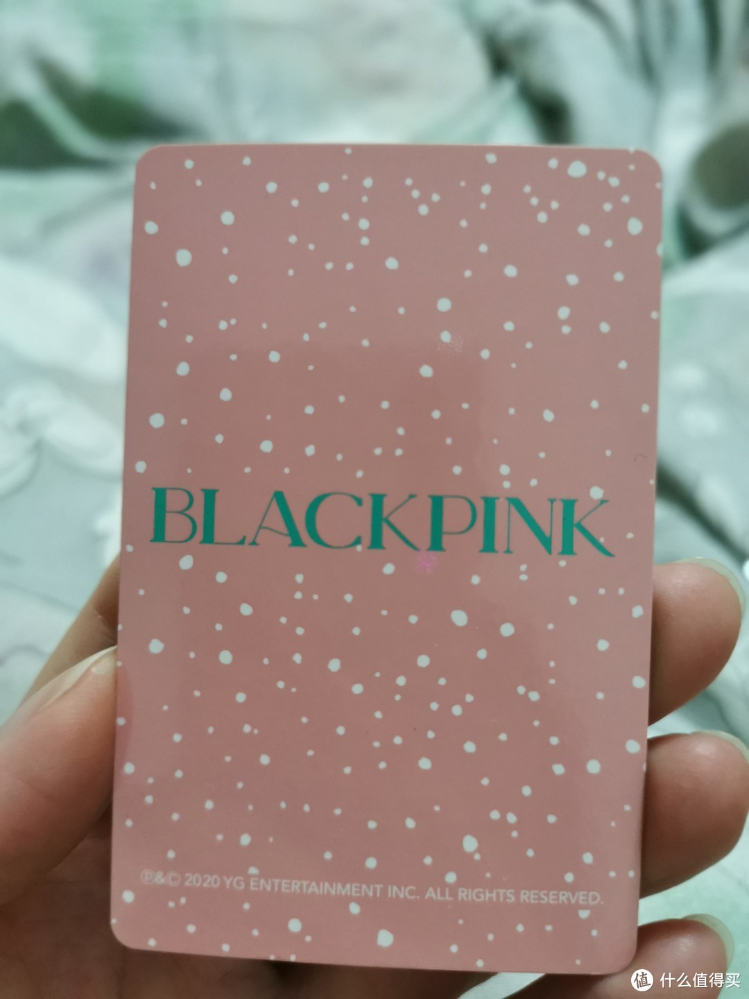 YG出品，Black Pink官方小卡