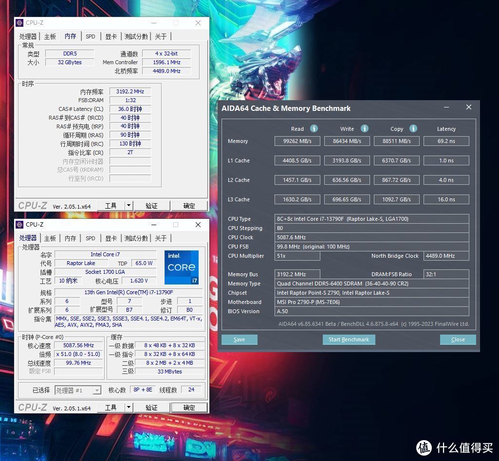 6400MHz CL36达成