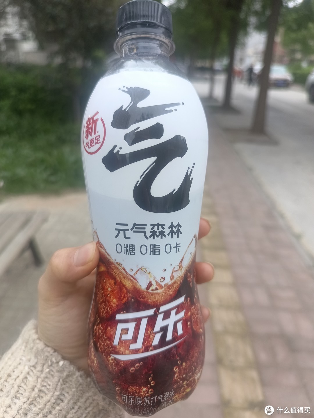 饮品：元气森林 可乐味你们喝过吗！