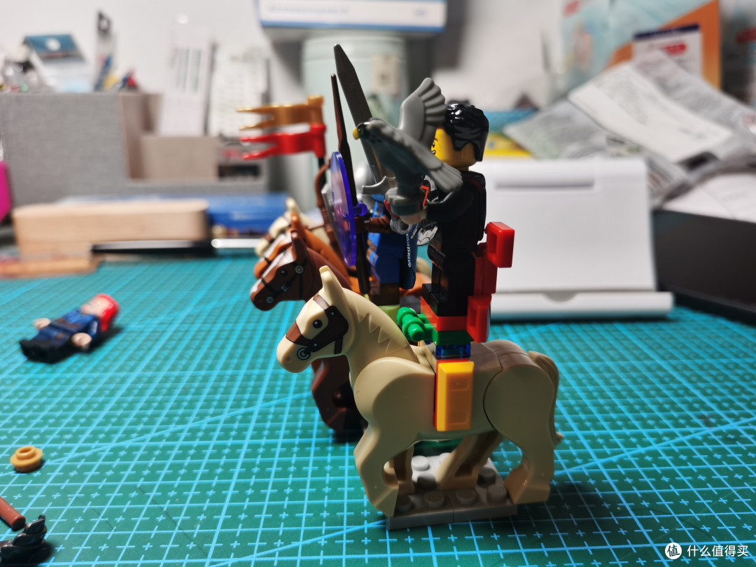 乐高帅气骑士骑大马驾得哥哒得哥哒吁尔呵er呵er呵er