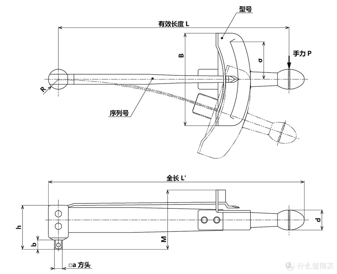 SF系列尺寸示意图