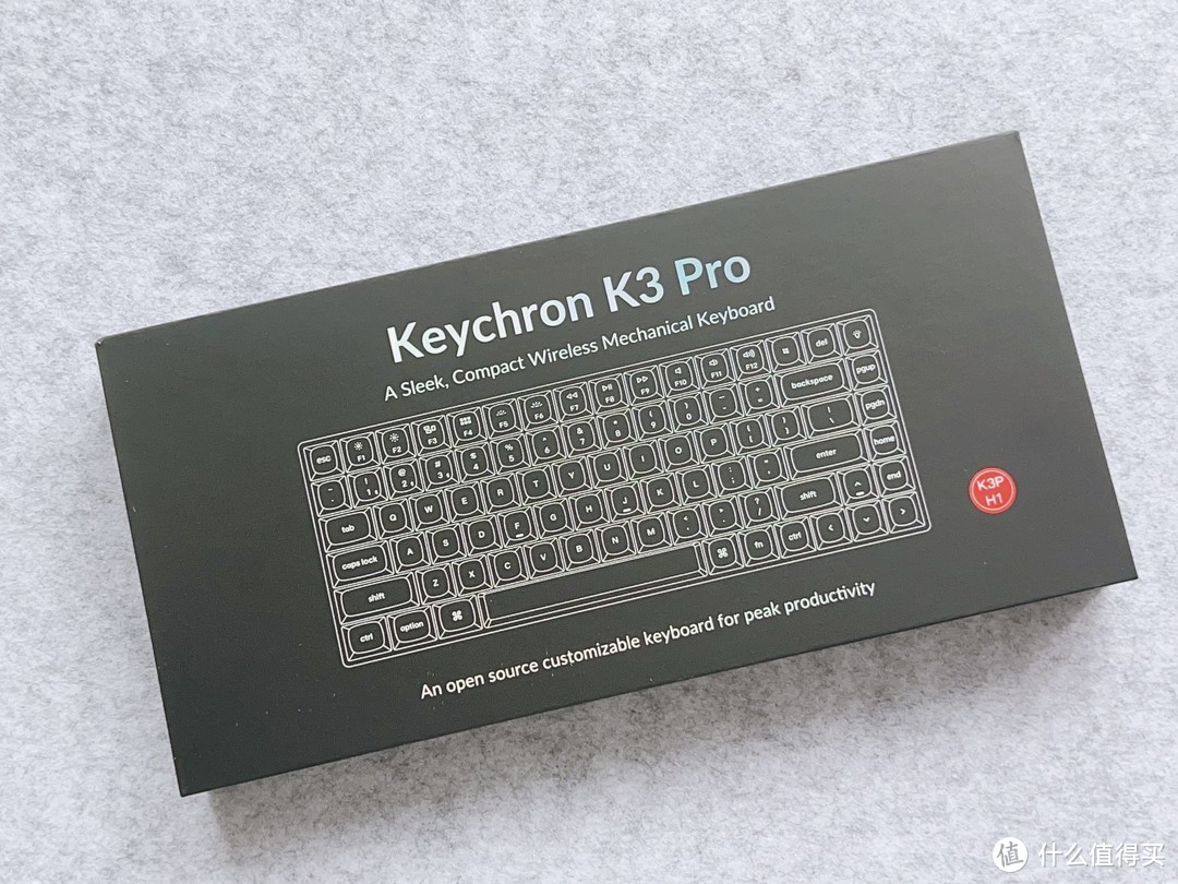 佳达隆2.0矮轴佼佼者，keychron K3PRO客制化双模机械键盘