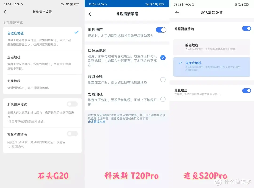 2023年旗舰扫地机器人深度测评，石头G20、科沃斯T20、追觅S20 Pro各有所长，谁才是你的菜？