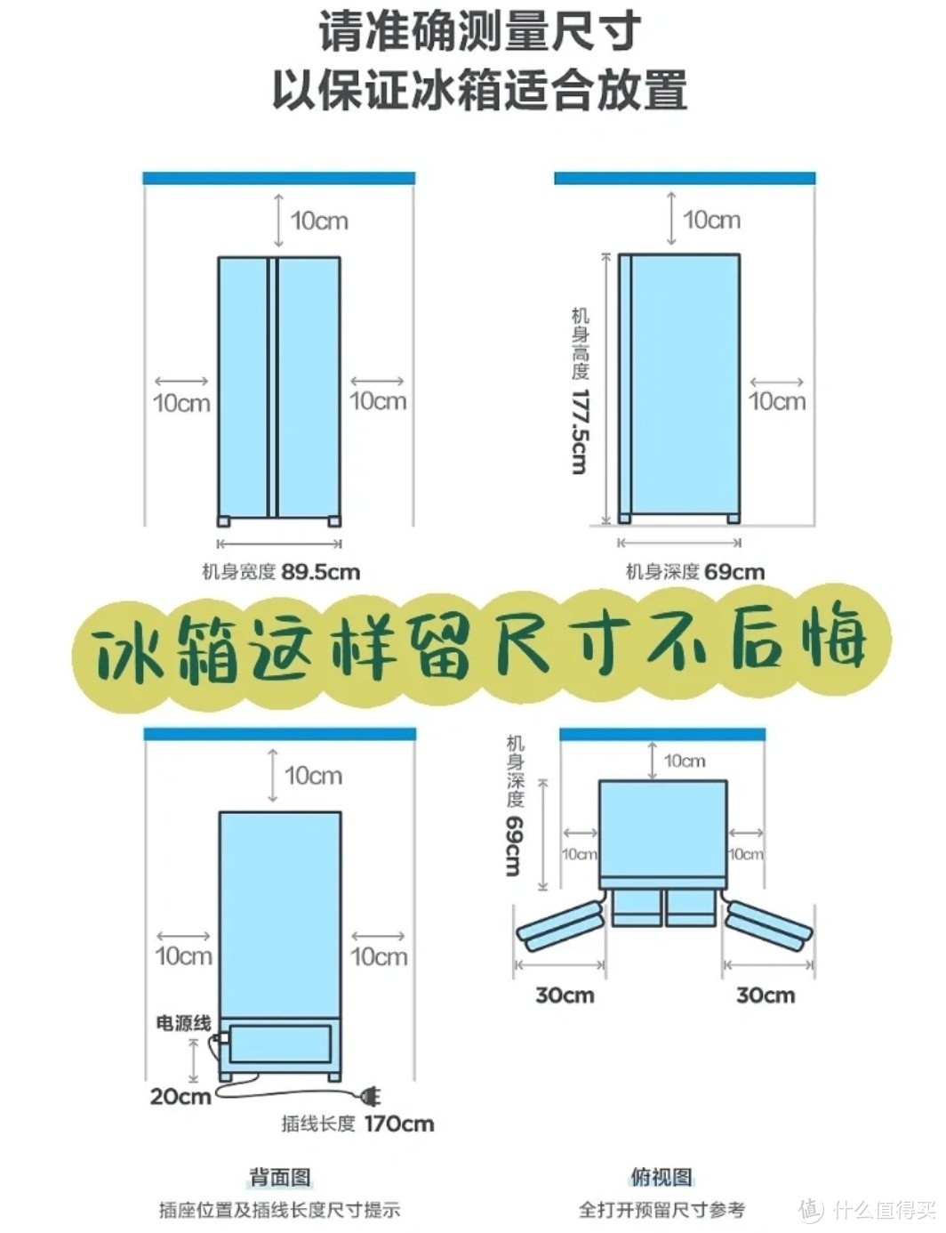 小户型面积不够用？冰箱这么选！