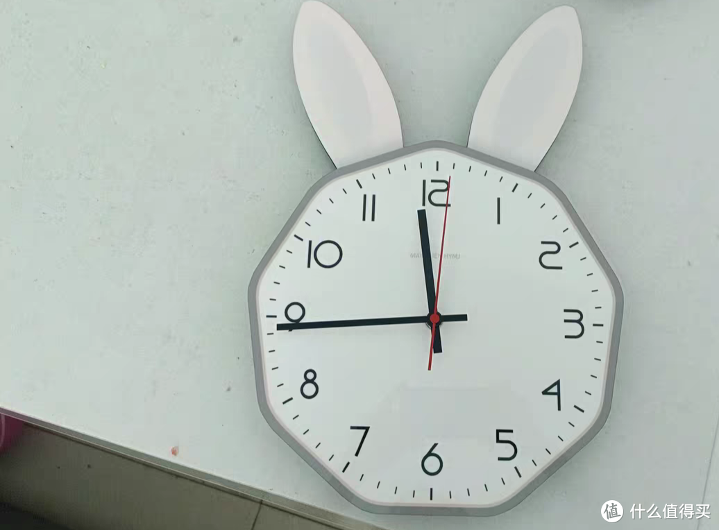 创意小兔子挂钟，孩子很喜欢