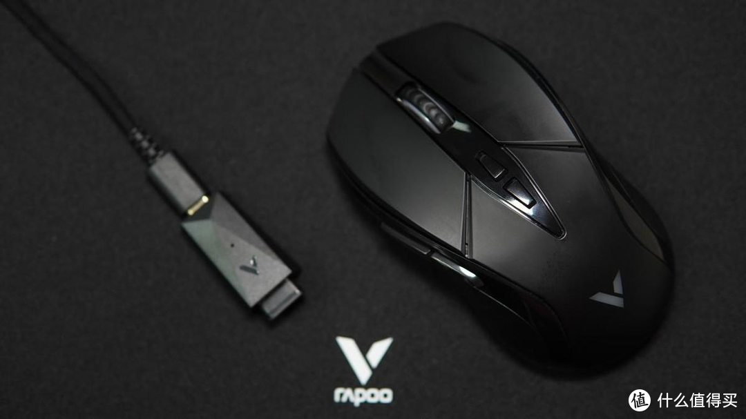 雷柏V300W双模RGB游戏鼠标体验：高颜值，多功能，爱不释手