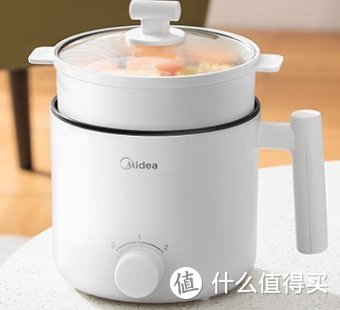 美的（Midea）电煮锅 精品单人一体化泡面煮奶小火锅