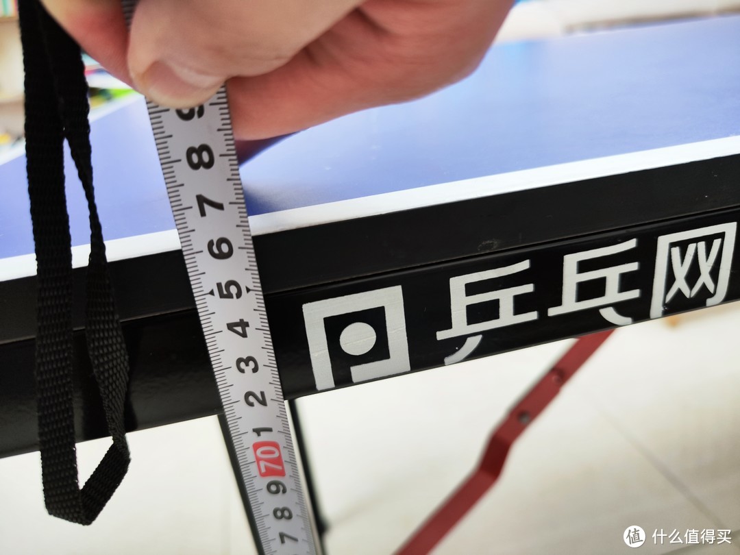 乒乓网出品Ai15组装式乒乓球台+反弹板小晒