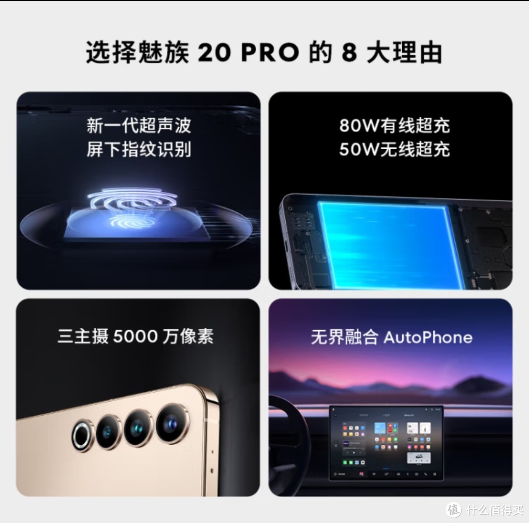 ​骁龙全明星(魅族20 PRO 12GB+512GB破晓灰)