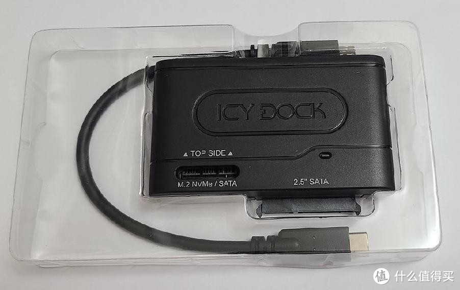 【开箱简测】ICY DOCK MB104U-1SMB 硬盘读取器功能简测