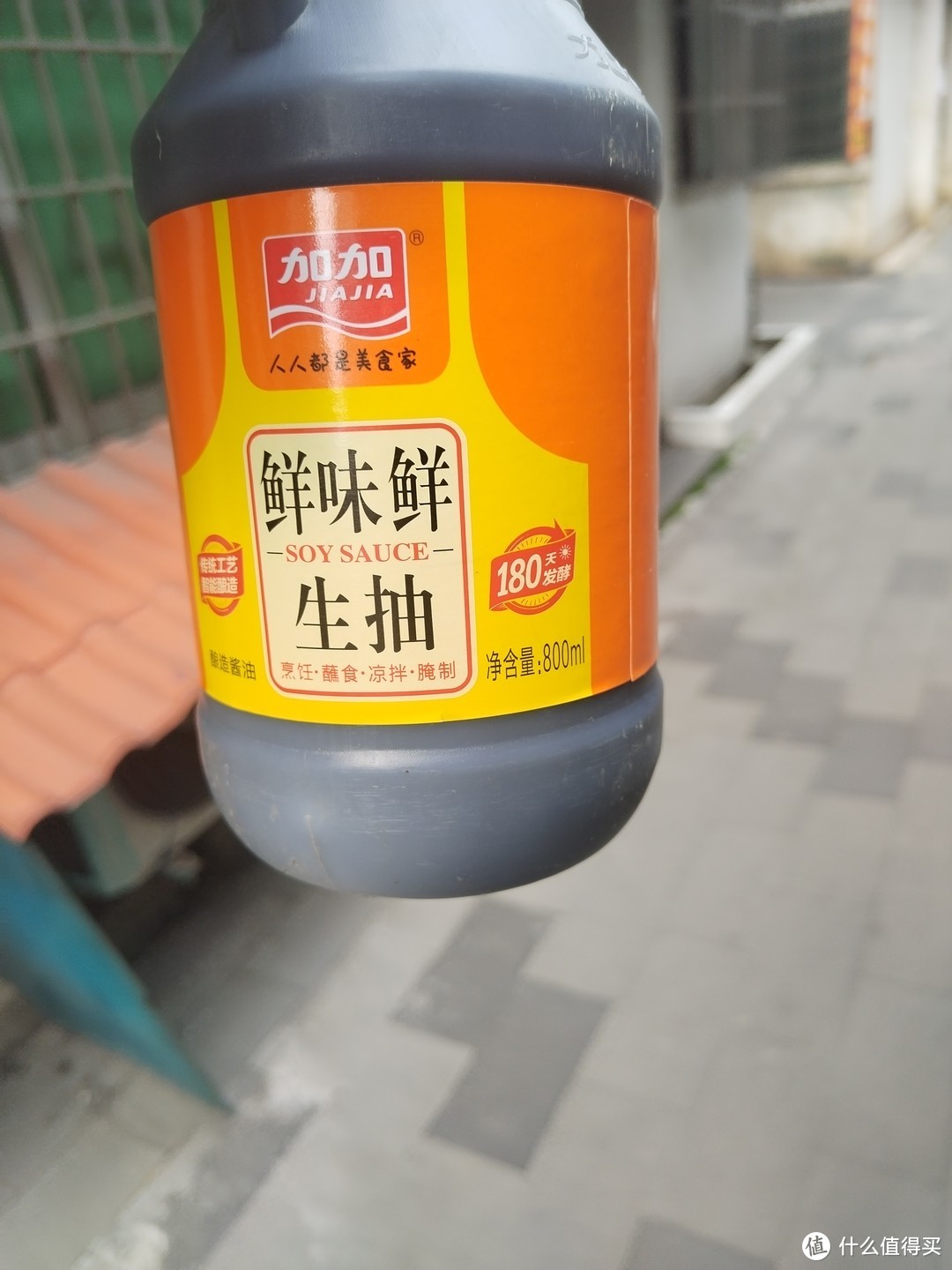 加加鲜味鲜生抽800ml一瓶，