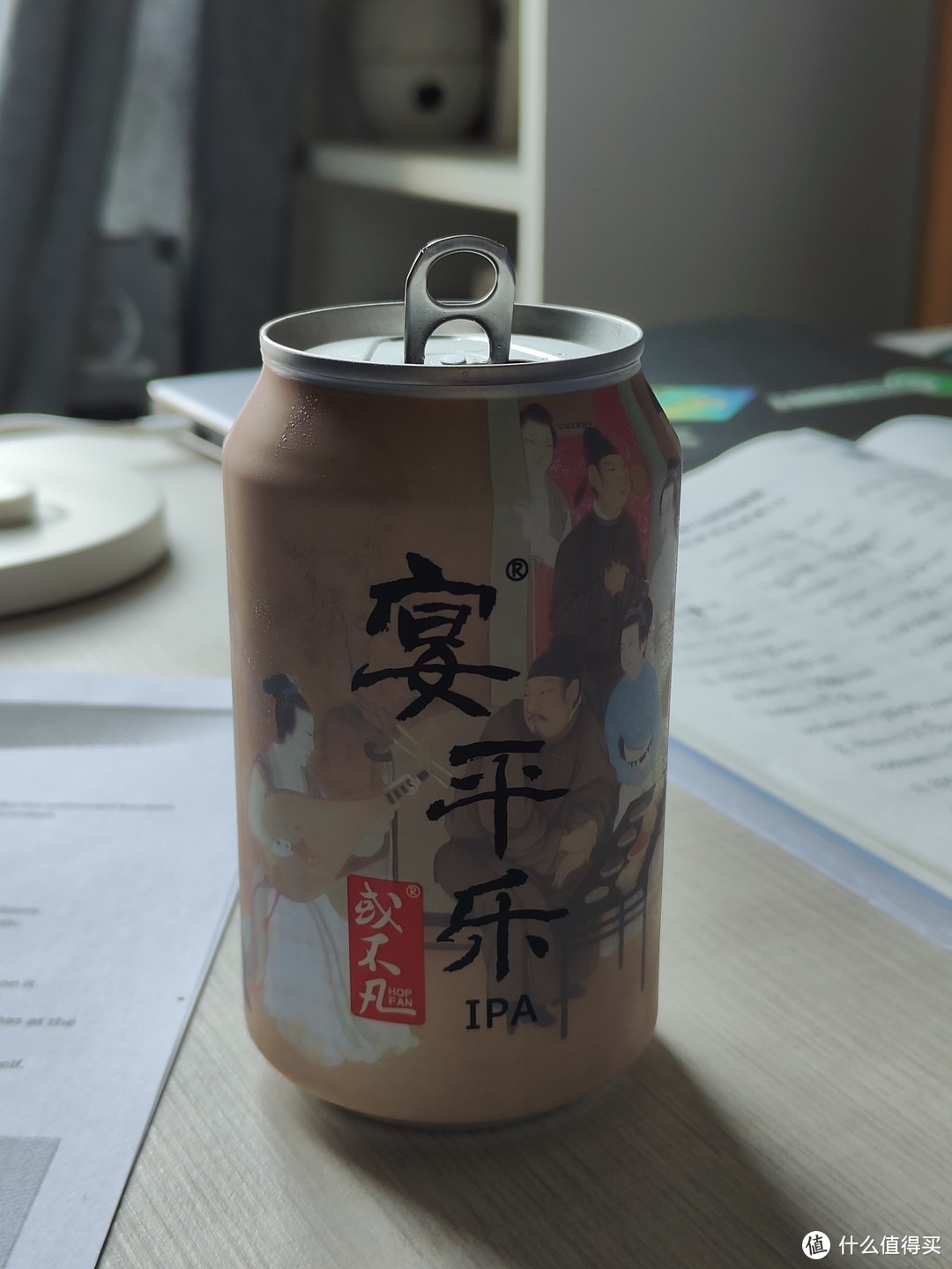 宴平乐，麦芽汁 15.3，酒精度 6.8%