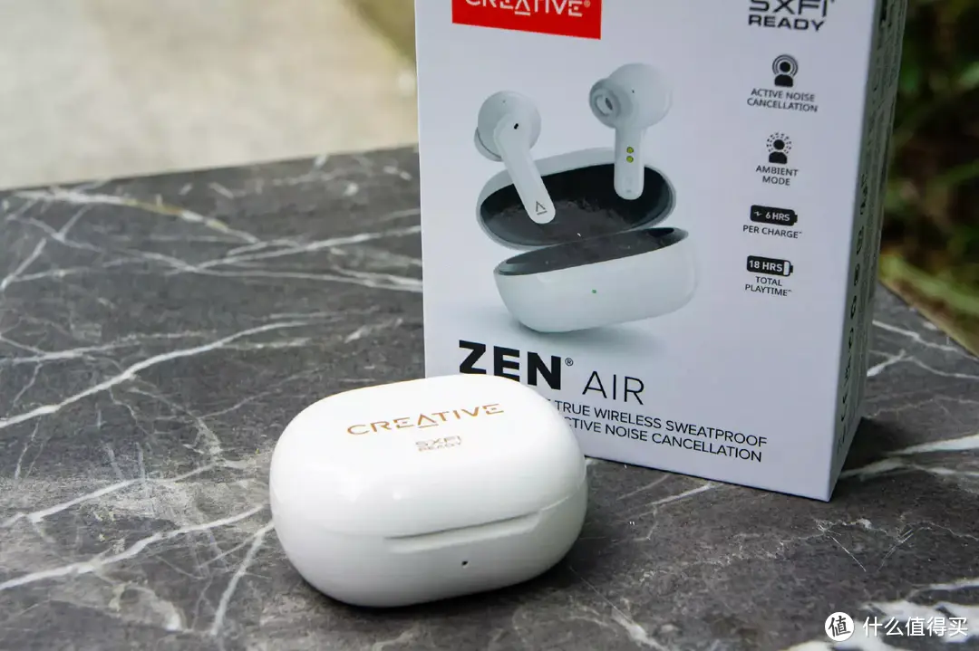 声晰飞&主动降噪双加持！Creative创新Zen Air真无线蓝牙耳机