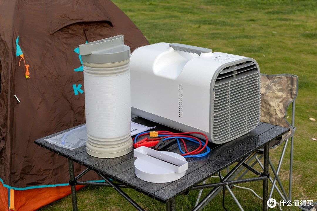 夏日露营新装备，享受凉爽就这么简单，优巧可移动空调使用评测