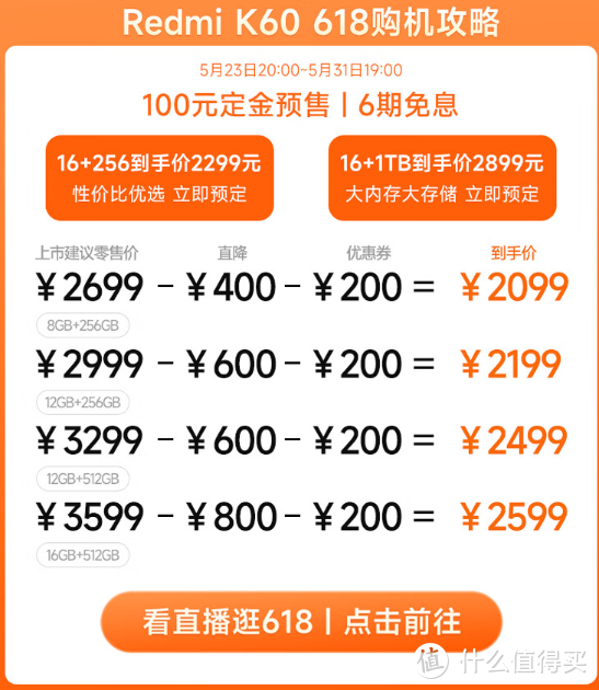 新款手机推荐，618购物季手机推荐！千元、两千元和三千元档位