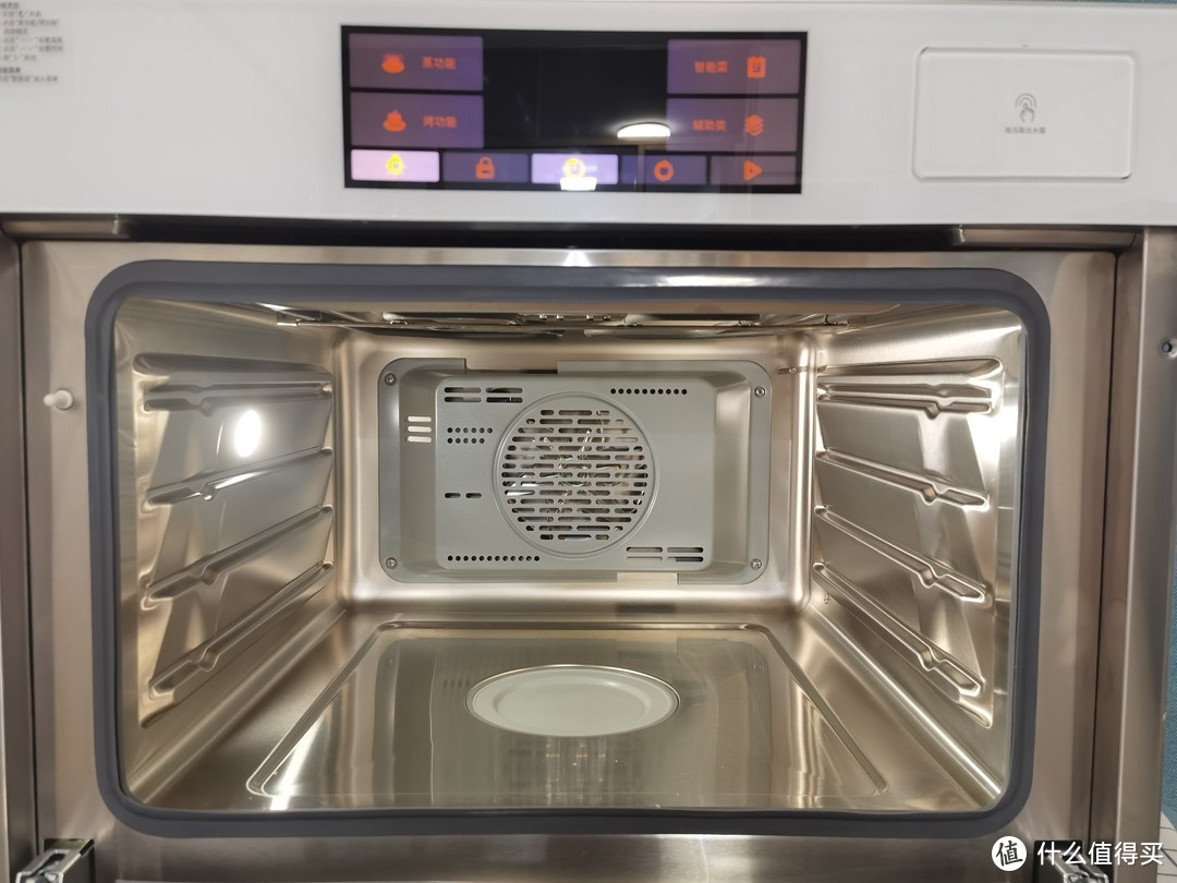 方太ZK50-01-EF1.i蒸烤炸一体机开箱实测：一度一调，真正的精准控温！澎湃大蒸汽，保留食物原汁原味！
