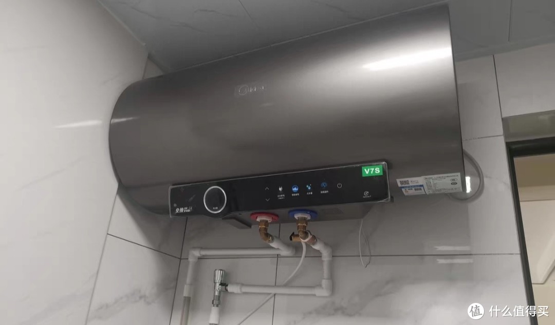 美的电热水器V7S6080L家用卫生间大容量变频速热热水器