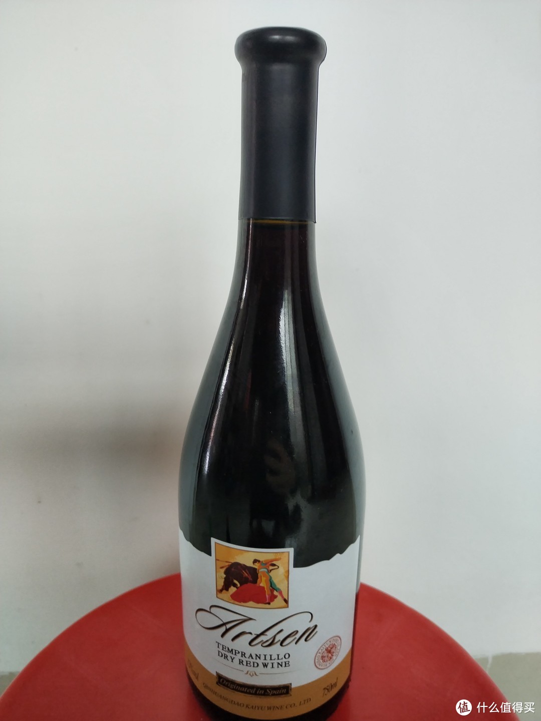 阿特森西班牙红酒原酒进口干红葡萄酒 丹魄 13度 750ml 1瓶装