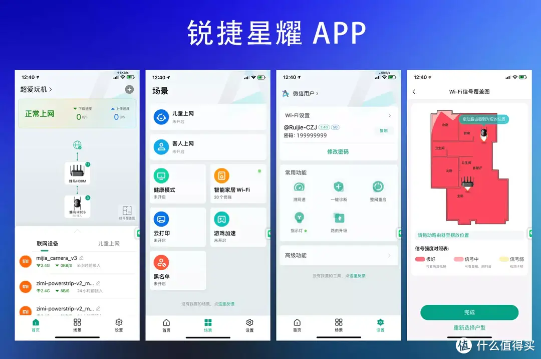 我的复式自建房WIFI信号满格方案！锐捷蜂鸟旗舰版路由器