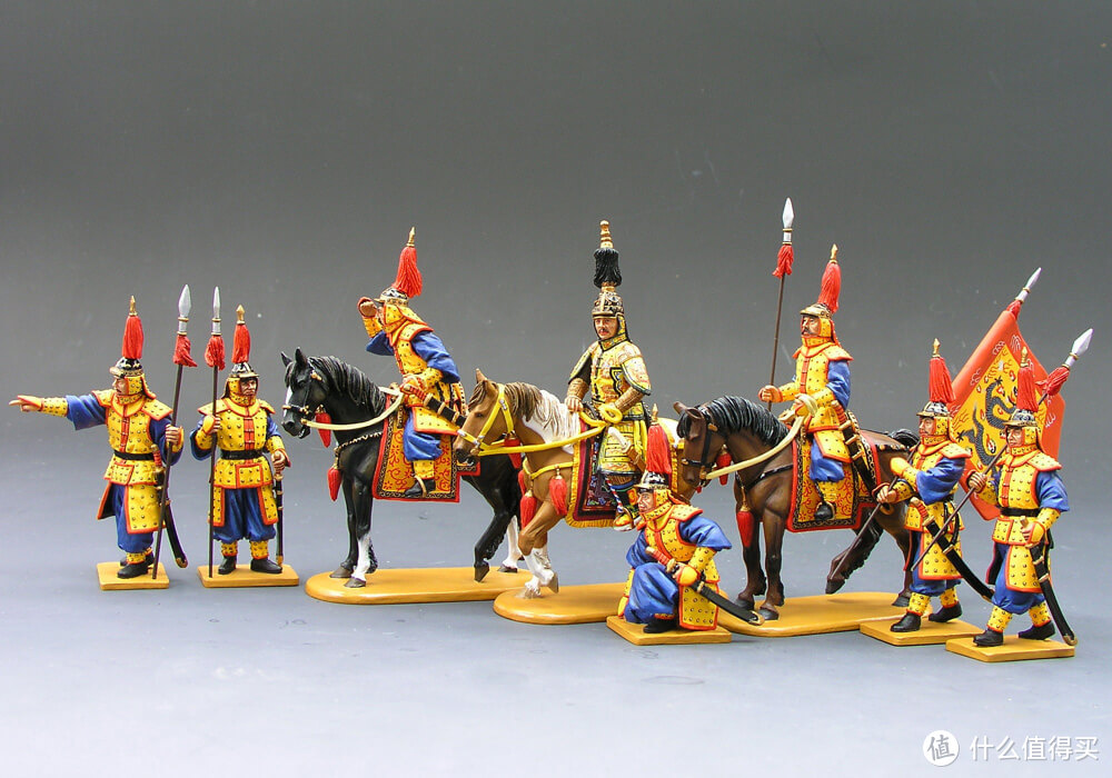 古代中国系列--康熙皇帝与八旗士兵