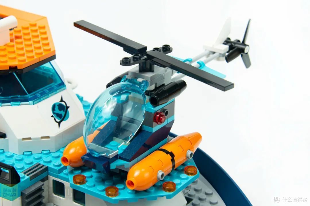 开启一场极地探险吧!乐高城市60368极地巨轮开箱评测_拼插积木_什么值