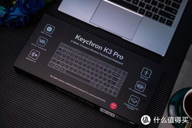 keychron k3 pro矮轴机械键盘，明明可以靠“脸”，非要靠实力！