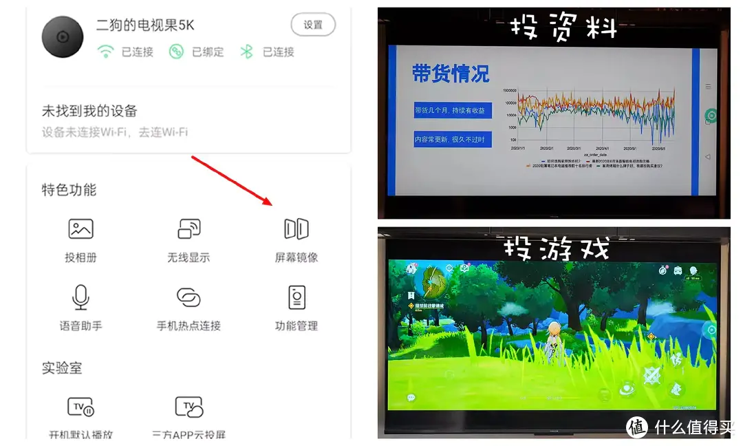老电视也能轻松追剧，电视果投屏器5K初体验