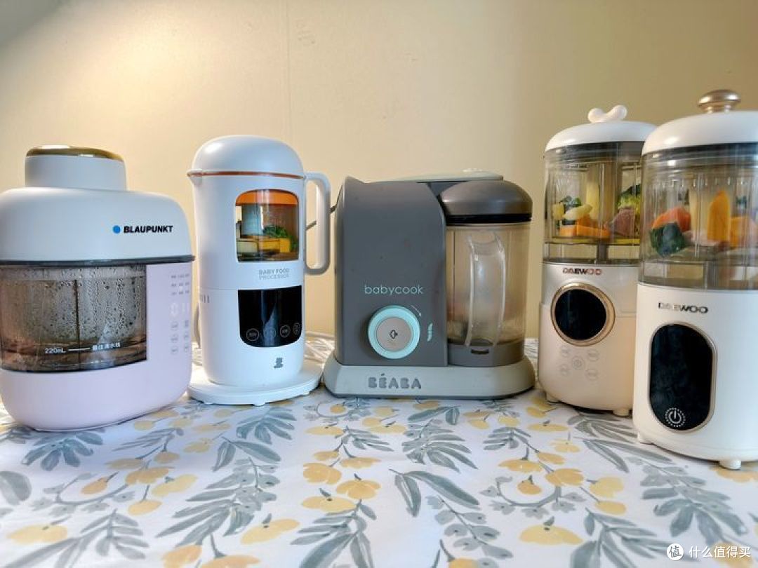 我买了6台辅食机，只为让你选购不再困惑...2023 蓝宝+大宇+小白熊+BEABA辅食机、小熊料理棒深度体验