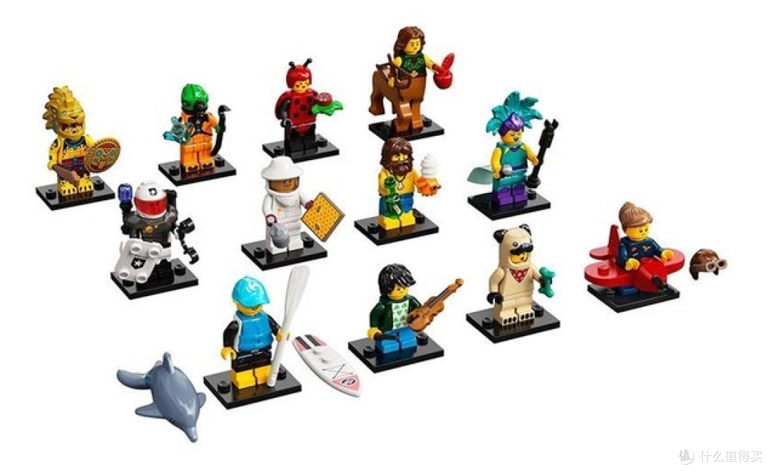 210元买到几乎全新的乐高人仔抽抽乐第21季