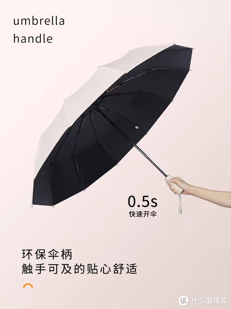 全自动折叠雨伞真的超方便