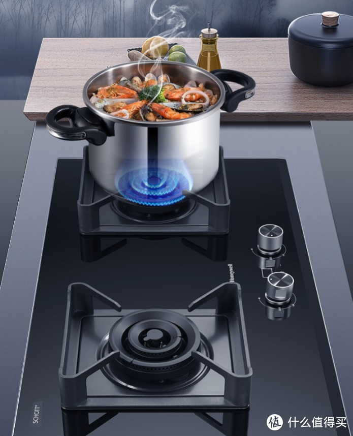 安全精致智能定时，霍尼韦尔天然气燃气灶让烹饪更方便
