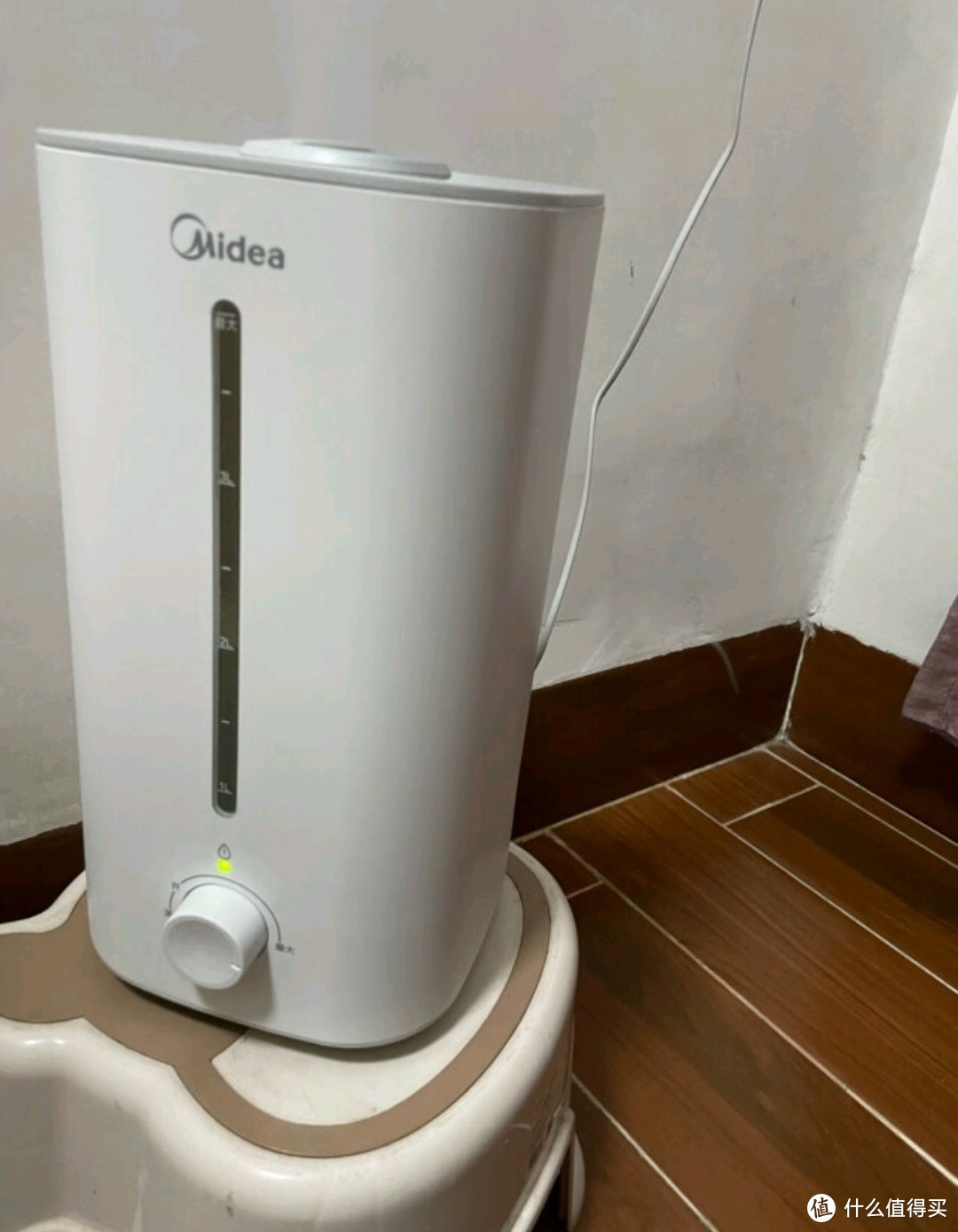 美的（Midea）加湿器卧室婴儿办公桌面加湿大容量家用空气加湿器