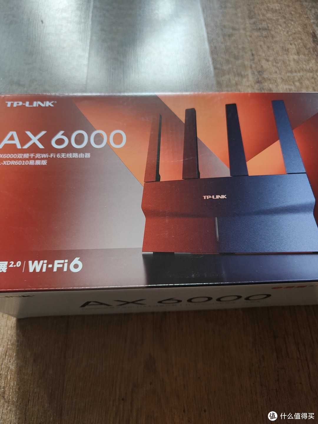 为了改善家里的网络，买回来TP-LINK AX6000千兆无线路由器 ！