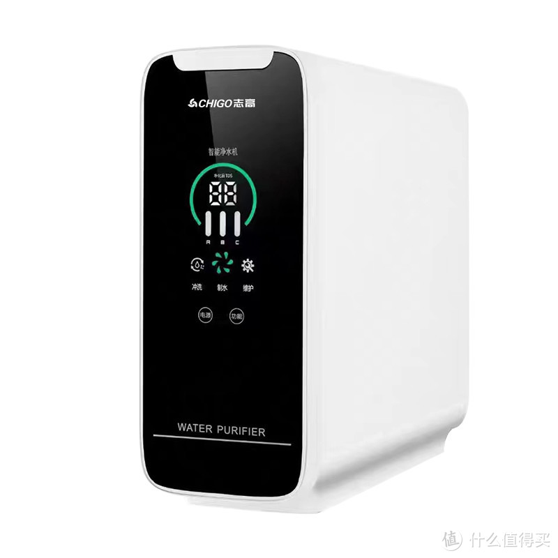 志高800G净水器，10寸通用滤芯，换芯成本低，还是304不锈钢水龙头